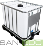 Water tank 600L/ST/150/50/REPLACEABLE/EPDM/PE+