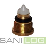 JOMO śruba długa z rozcięciem do zaworu kątowego 