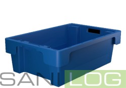 WERIT DSBN SWIVEL BOX BLUE/600*400*200