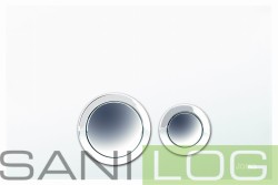 JOMOTech Elegance 2.0 flush plate for SLKplus white matt