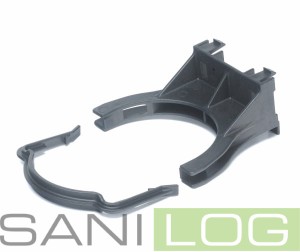 Uchwyt czarny mocujący kolano 90st. SLK/SLS