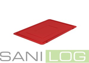 Pokrywa do skrzynki na mięso czerwona 60x40cm