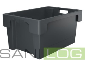 Pojemnik obrotowy DSB-N szary 60x40x30