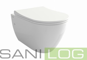 JOMOTech MUSZLA WISZĄCA WC SENTIDO BIAŁA / RIMLESS