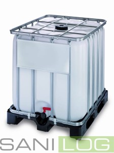 Nádoba na vodu IBC 1000L / plnicí 150 NOVÁ KARTUŠE
