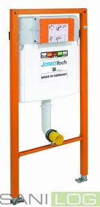 JOMOTech stelaż do WC do ceramiki dziecięcej i misek stojących H=1120