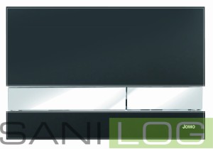 Przycisk EXCLUSIVE 2.2 ch-połysk/szkło czarne matowe