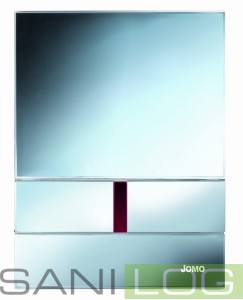 Przycisk EXCLUSIVE URI-K 6V , pisuar chrom połysk / chrom połysk