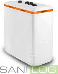 Zbiornik oleju opałowego 1003K - zestaw bez przyłączy