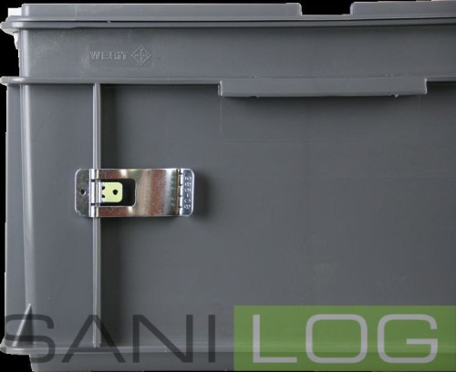 Uchwyt na etykietę do skrzynki