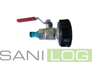 55/60 plug with 3/4" ball valve and quick connect coupling