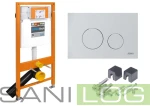 Set JOMOTech 3in1 Switch SLK Gestell + Stützkonsole + Taste Switch weiß+