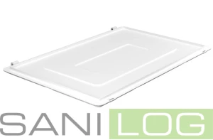 Pokrywa z zawiasami w kolorze białym 60cmx40cm