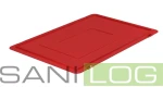 EURONORM-Auflagedeckel für Kästen in rot/60x40cm+