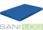 DSB-N flange cover with U-edge handle blue/60×40 cm+