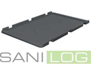 Croc Hinge cover from WERiT, grey 60×40 cm+