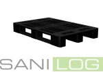 EURO pallet IKP 1208 Werit black 120×80×15 cm+