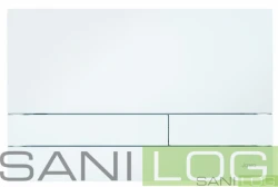 EXCLUSIVE 2.0 MATT WHITE/JOMOTECH flush plate for SLKplus concealed cisterns