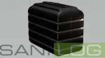 Industrietank 5000 L schwarz+