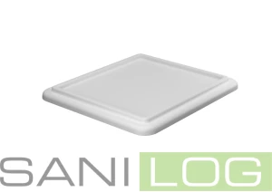 Flange cover / white / 53.5 x 47.5 cm