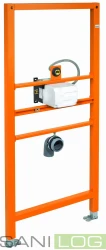 JOMOTech stelaż do pisuaru z ukrytym sterowaniem JOMOTronic H=1120