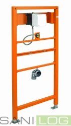 JOMOTech BASIS Urinal-Element für den Einbau JOMO Druckspüler EXCLUSIVE  H=1120