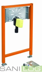 JOMOTech Rahmen für Waschmaschienen mit Waschmaschienen-Syfon/H=820/980 