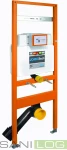 JOMOTech WC-ELEMENT/BARRIEREFREI/für Wandausgussbecken Laufen Bernina/H=1400 