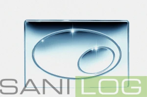 CLASSIC 2 MATTE CHROME/JOMOTech flush plate for SLKplus concealed cisterns