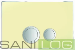 Betätigungsplatte AVANTGARDE Glas beige/SLK