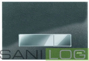 JOMOTech Ambiente flush plate for SLS black metalic