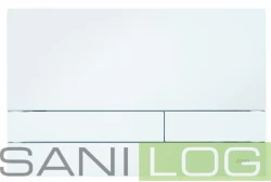 EXCLUSIVE 2.0 WHITE/WHITE/JOMOTECH flush plate for SLKplus concealed cisterns