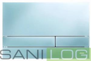 EXCLUSIVE 2.0 MATTE CHROME/MATTE CHROME/JOMOTECH flush plate for SLKplus concealed cisterns