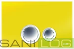 JOMOTech Elegance 2.0 flush plate for SLKplus yellow