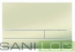 JOMOTech Exclusive 2.1 flush plate for SLKplus white frame / mirror bronze