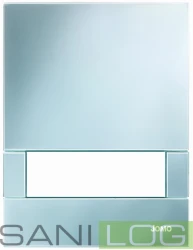 JOMOTech Betättigungsplatte EXCLUSIVE URM-K/in der Farbe MATT CHROM/WEIß/für Pisuare
