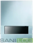 JOMOTech Betättigungsplatte EXCLUSIVE URM-K/in der Farbe MATT CHROM/SCHWARZ/für Pisuare