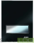 JOMOTech Betättigungsplatte EXCLUSIVE URM-G/Glas in der FArbe MATT SCHWARZ/für Pisuare