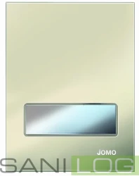 JOMOTech Betättigungsplatte EXCLUSIVE URM-G/Glas in der Farbe SPIEGEL BRONZE/für Pisuare
