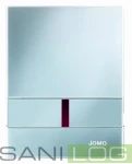 JOMOTech Bestätigungsplatte EXCLUSIVE URI-K 230V/in der Farbe MATT CHROM/für Pisuare