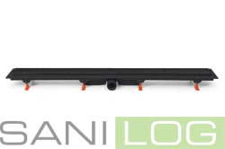 JOMOTech odpływ liniowy EXCLUSIVE 50 czarny matowy, długość 950 mm - CLASSIC
