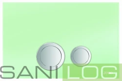 JOMOTech Avantgarde 2.0 flush plate for SLKplus mint green