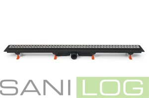 Linear drain EXCLUSIVE 50 Exclusive silver 950 mm