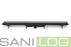 Linear drain EXCLUSIVE 50 Exclusive silver 850 mm