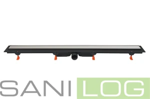 Linear drain EXCLUSIVE 50 Flis silver 650 mm