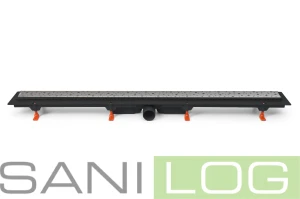 Linear drain EXCLUSIVE 50 Classic silver 1050 mm
